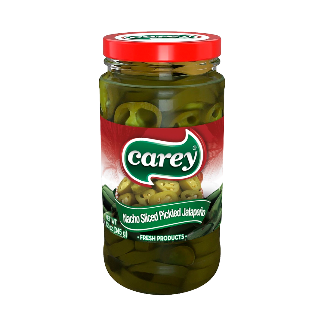 CAREY פרוסות פלפלים חלפינו כבושים