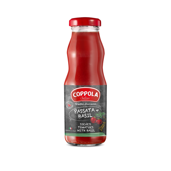 COPPOLA רסק עגבניות מסוננות עם בזיליקום