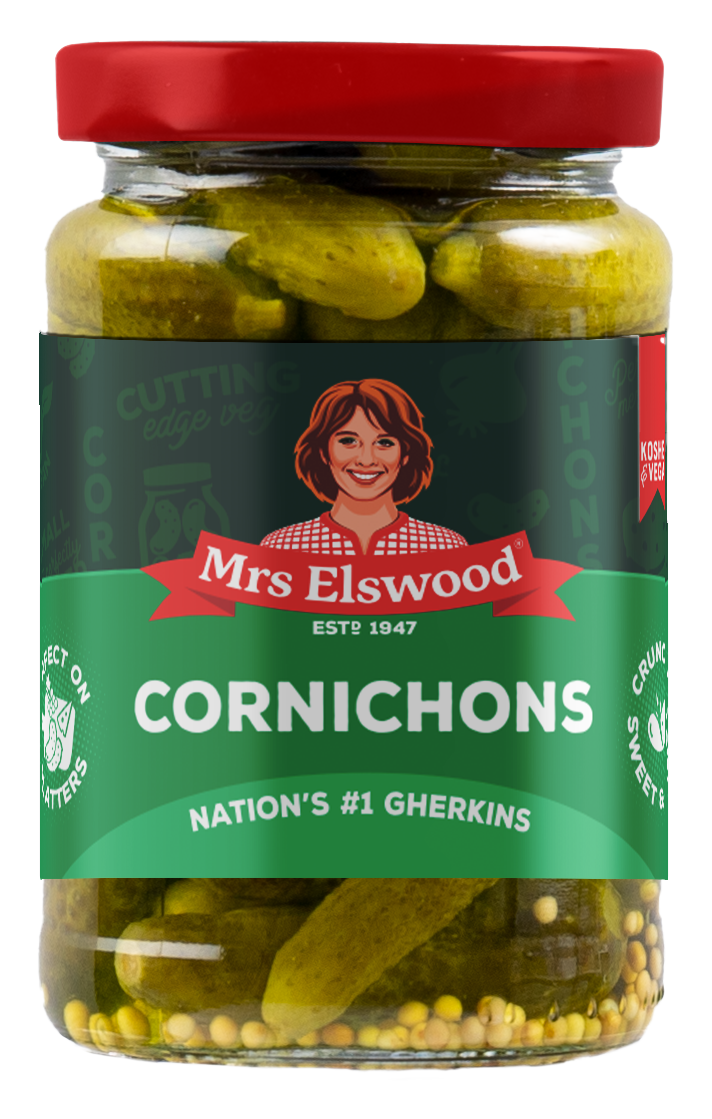MRS ELSWOOD קורנישונים חמוצים