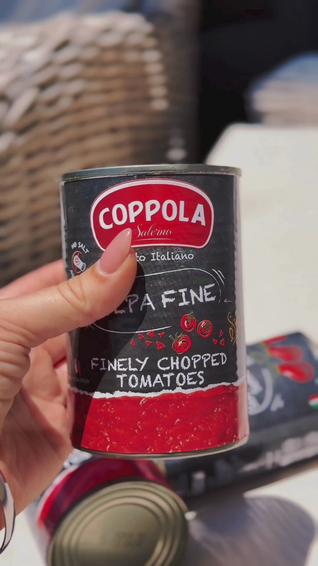 איך הופכים ארוחת ערב למסעדה ברומא: עגבניות Coppola