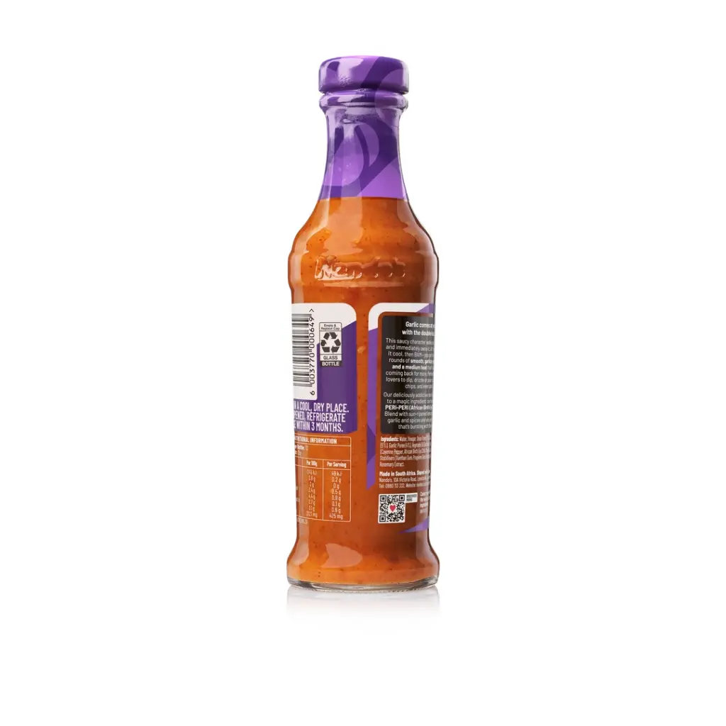 NANDO'S רוטב פרי-פרי שום בינוני 250 גרם