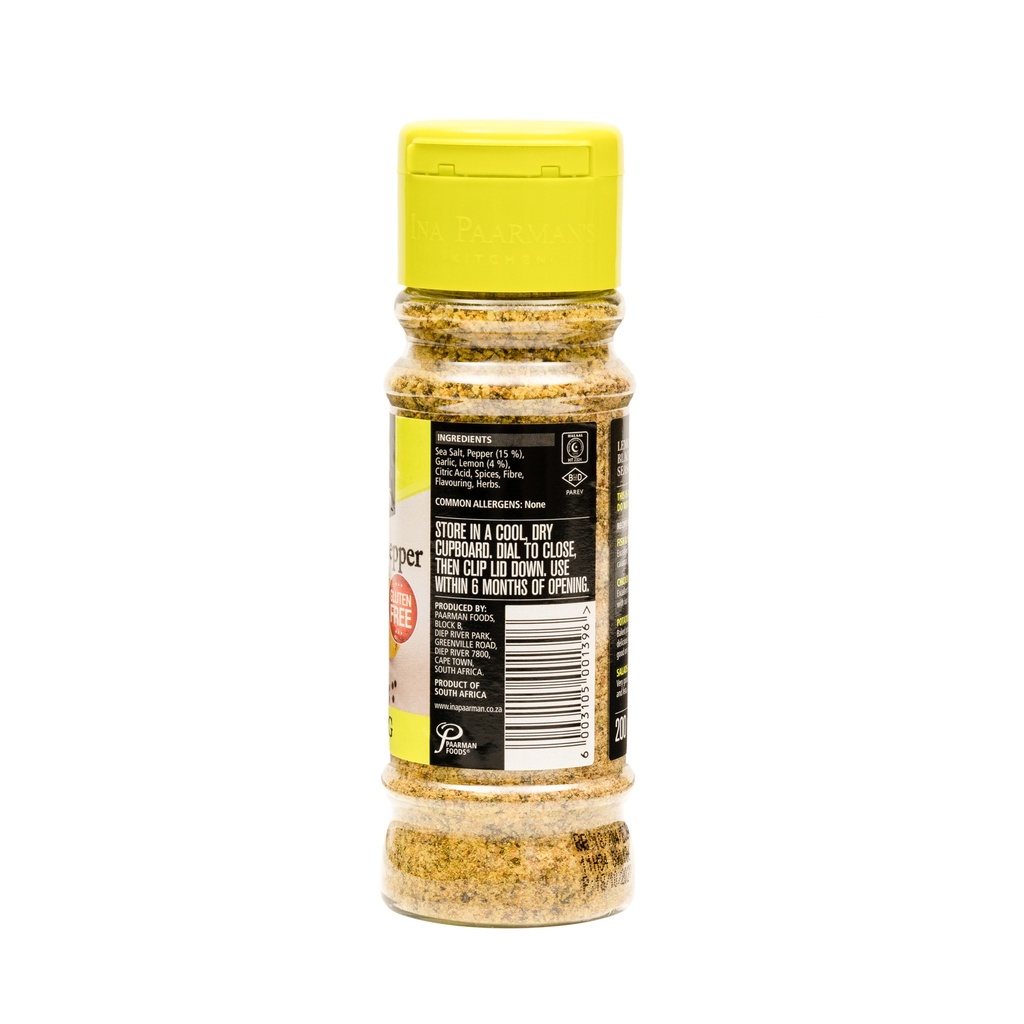 INA PAARMAN תבלין לימון ופלפל שחר200ml