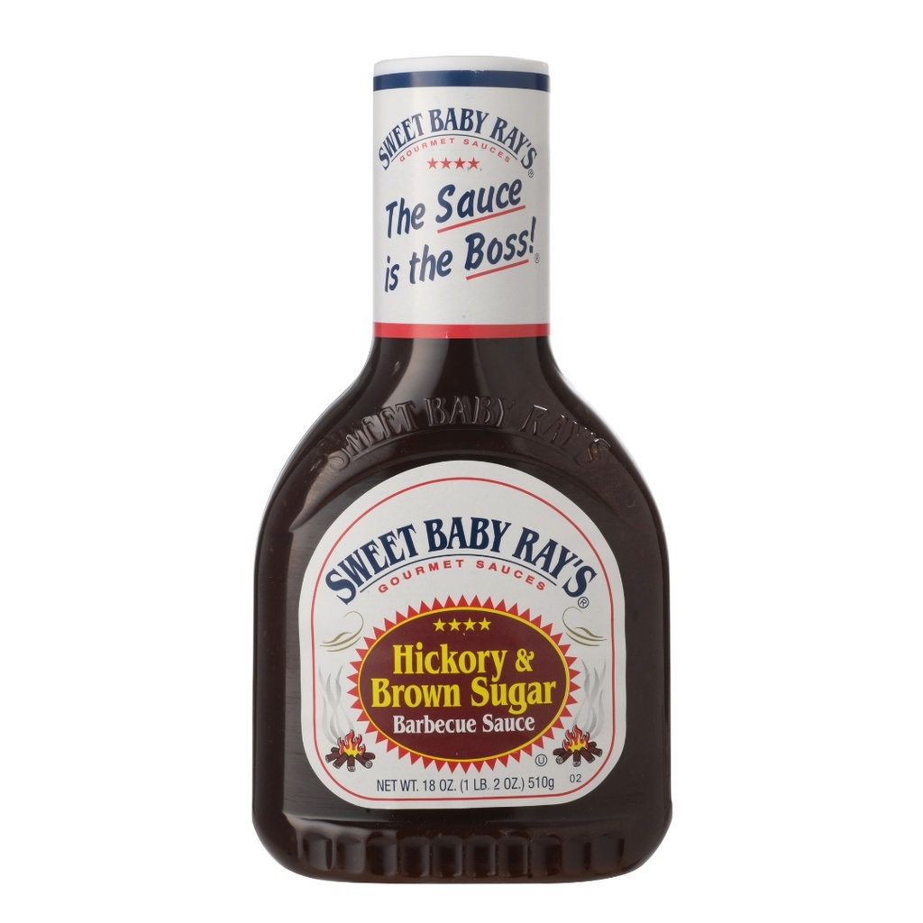 SWEET BABY RAY'S רוטב ברביקיו מעושן וסוכר חום