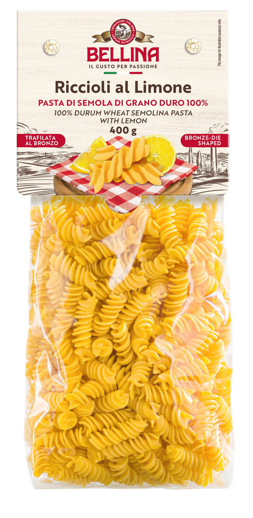 BELLINA פסטה פוסילי עם לימון