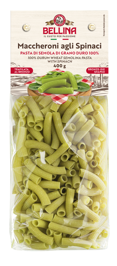 BELLINA מקרוני עם תרד