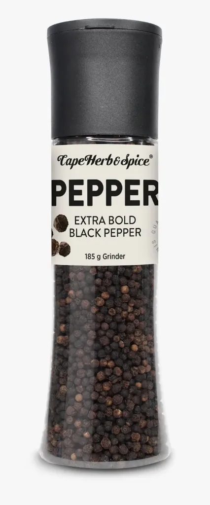 [6006507004811] CAPE HERB & SPICE Black Pepper Grinder