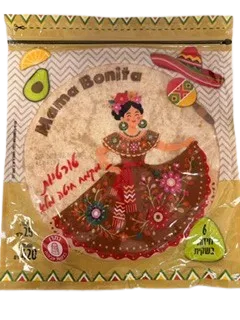 MAMA BONITA Whole-wheat flour tortillas, 6 pcs