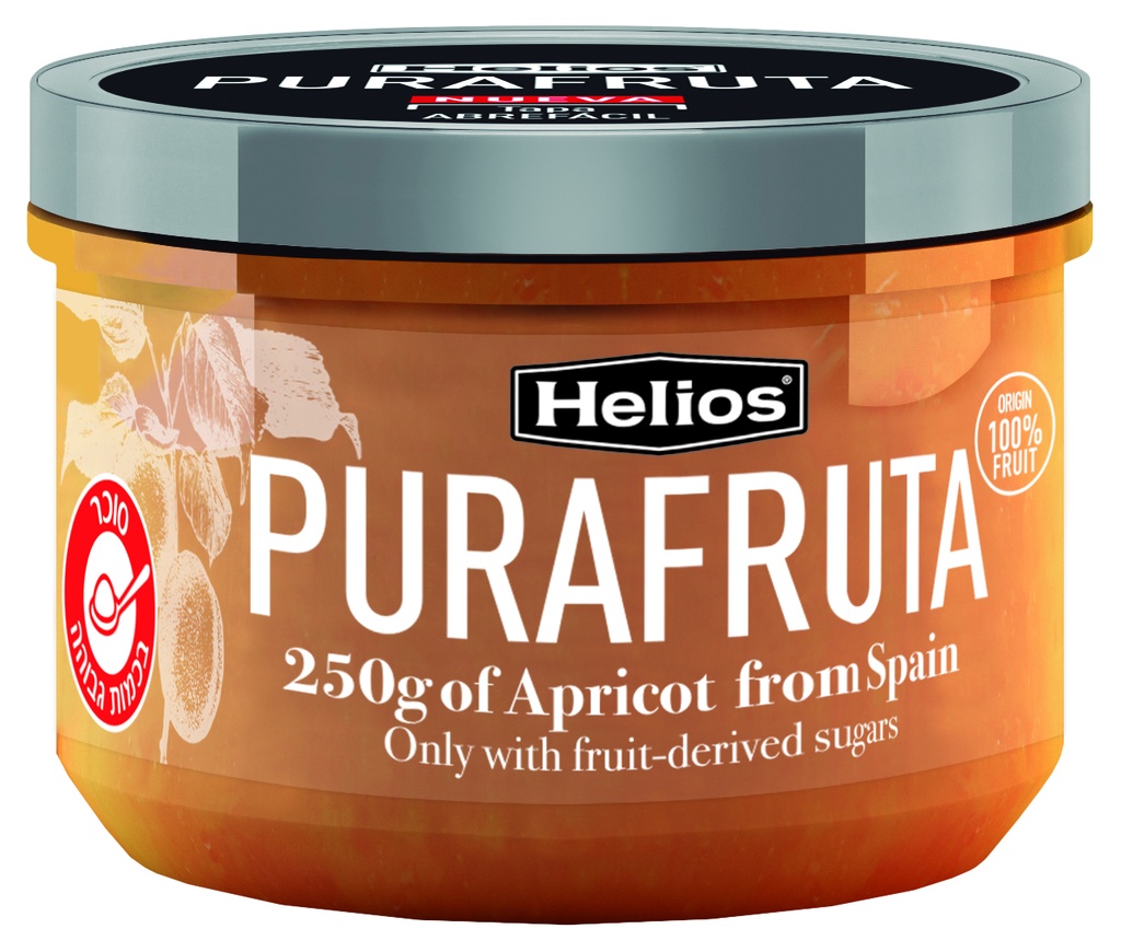 [8410095038321] HELIOS PURAFRUTA Apricot Fruit Spread