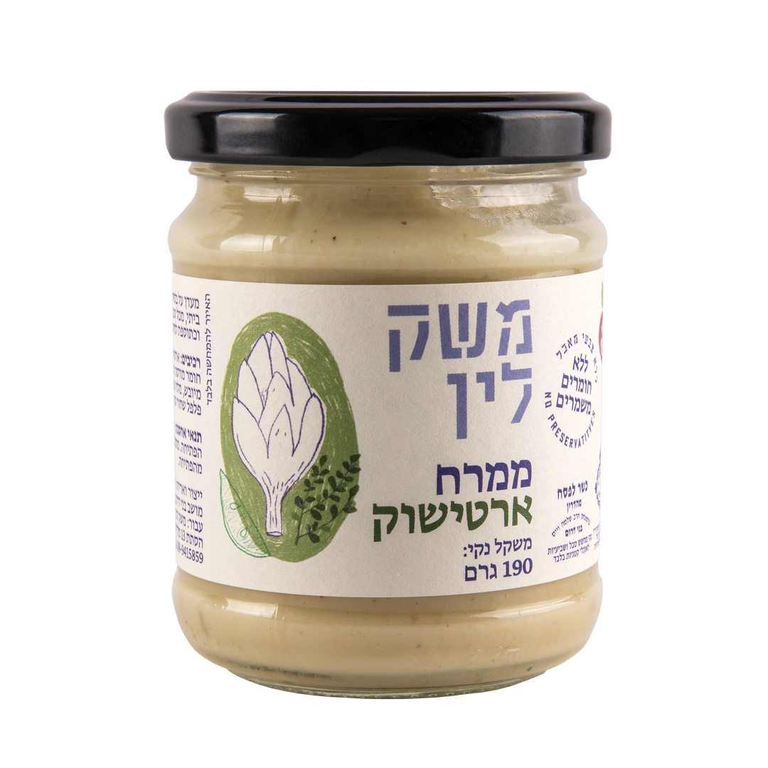 [7290002196716] משק לין ממרח ארטישוק