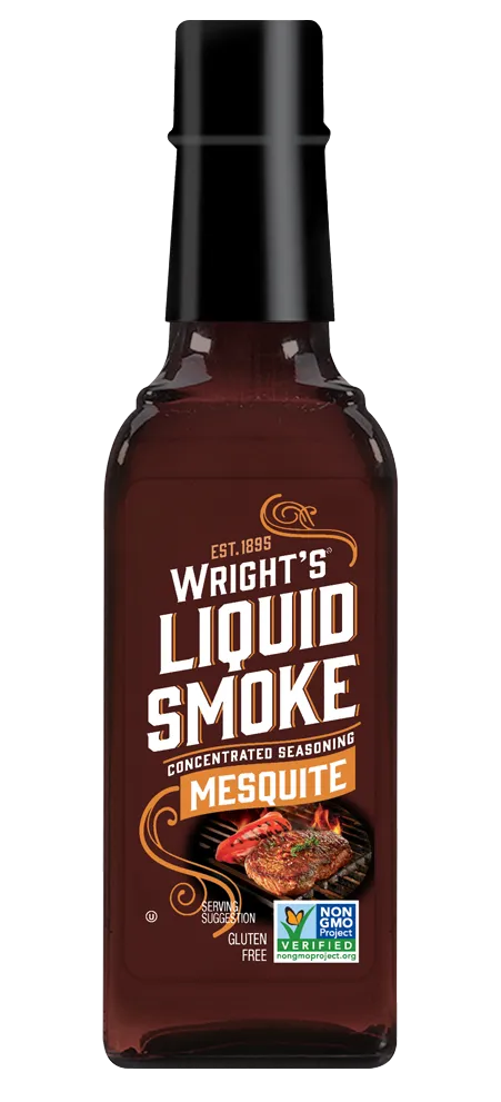 WRIGHT'S Liquid Smoke Mesquite Concentrated Seasoning
