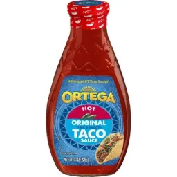 ORTEGA רוטב טאקו חריף מקורי, סמיך וחלק