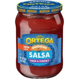 ORTEGA רוטב סלסה סמיך עם חתיכות