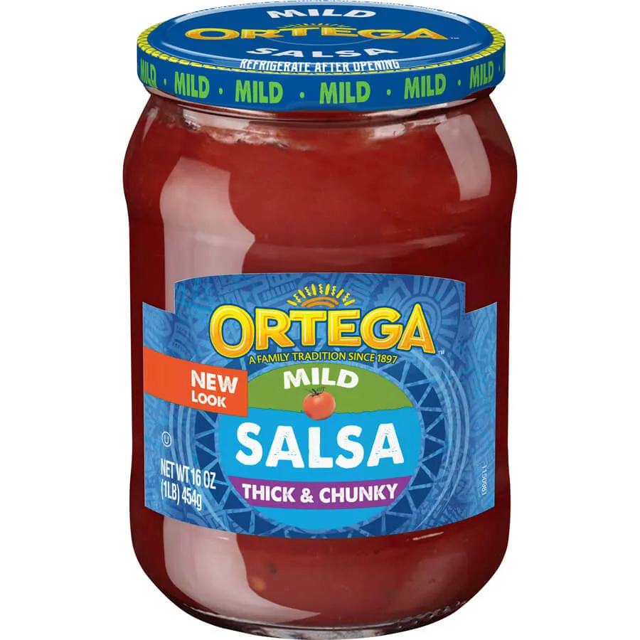 [039000015677] ORTEGA Mild Salsa Thick & Chunky Sauce