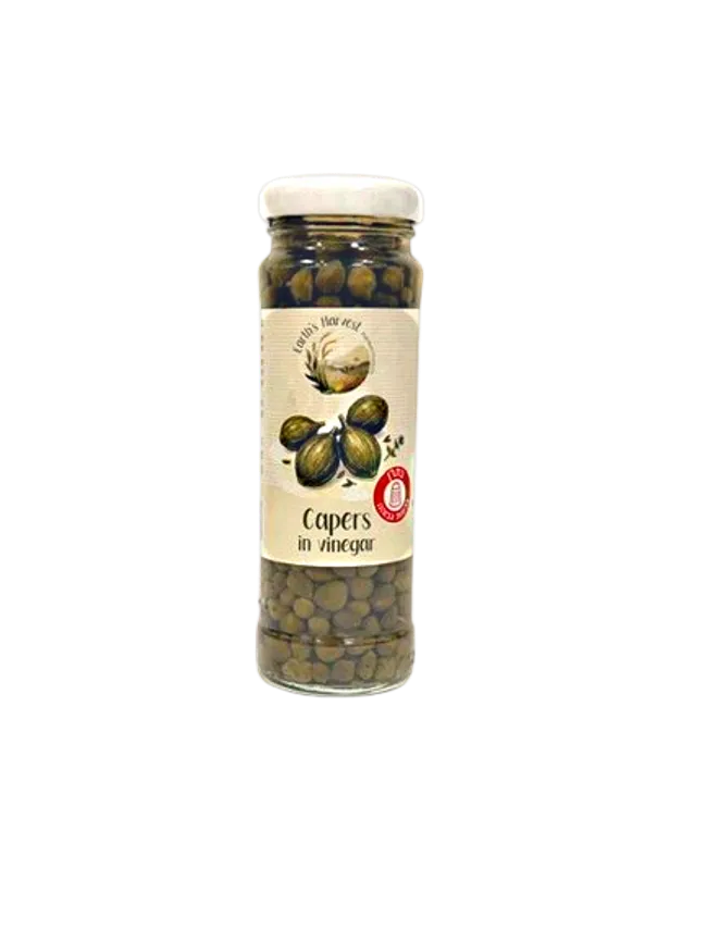 [7290017460604] EARTH'S HARVEST צלפים בחומץ