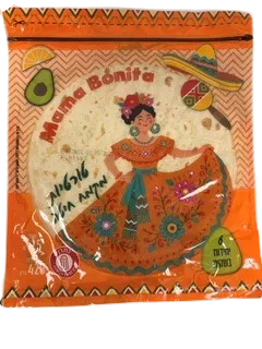 MAMA BONITA טורטיות מקמח חיטה, 6 יח