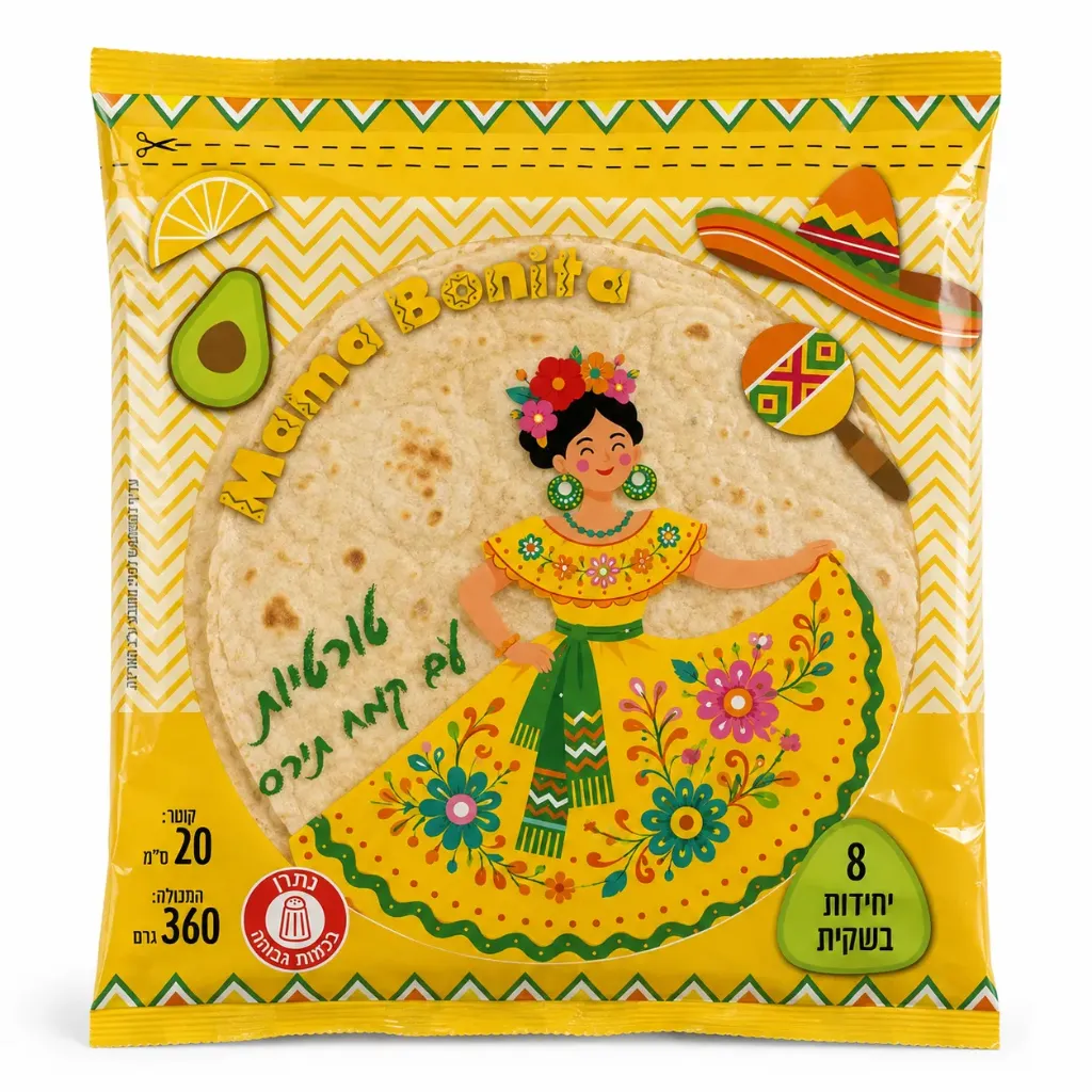 MAMA BONITA Corn flour tortillas, 8 pcs