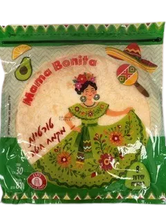 MAMA BONITA Wheat flour tortillas, 8 pcs