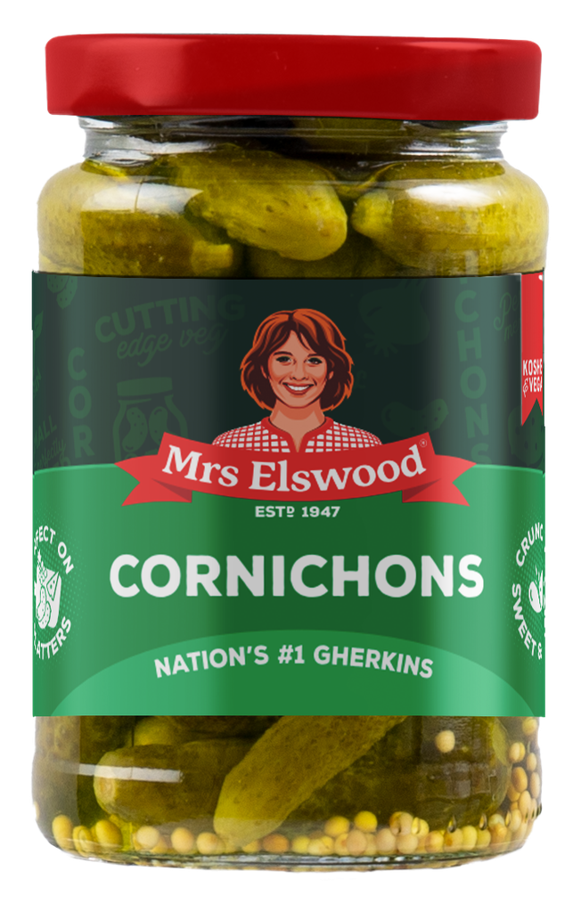[5000409000132] MRS ELSWOOD קורנישונים חמוצים