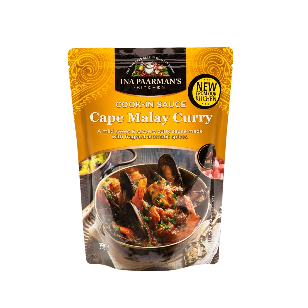 INA PAARMAN'S רוטב קארי קייפ מלאי לבישול