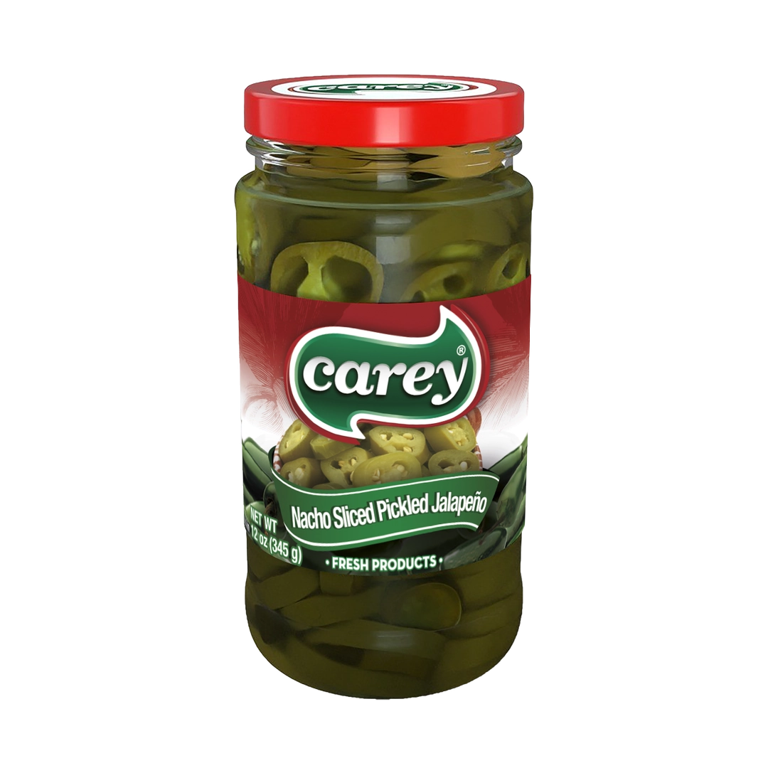 CAREY פרוסות פלפלים חלפינו כבושים